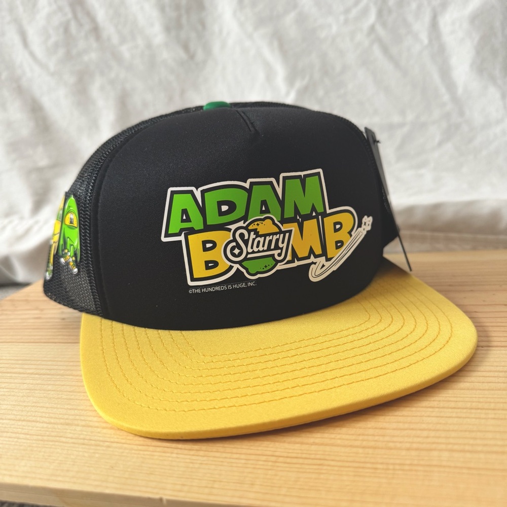 NWT! The Hundreds x Starry x Adam Bomb Trucker Hat